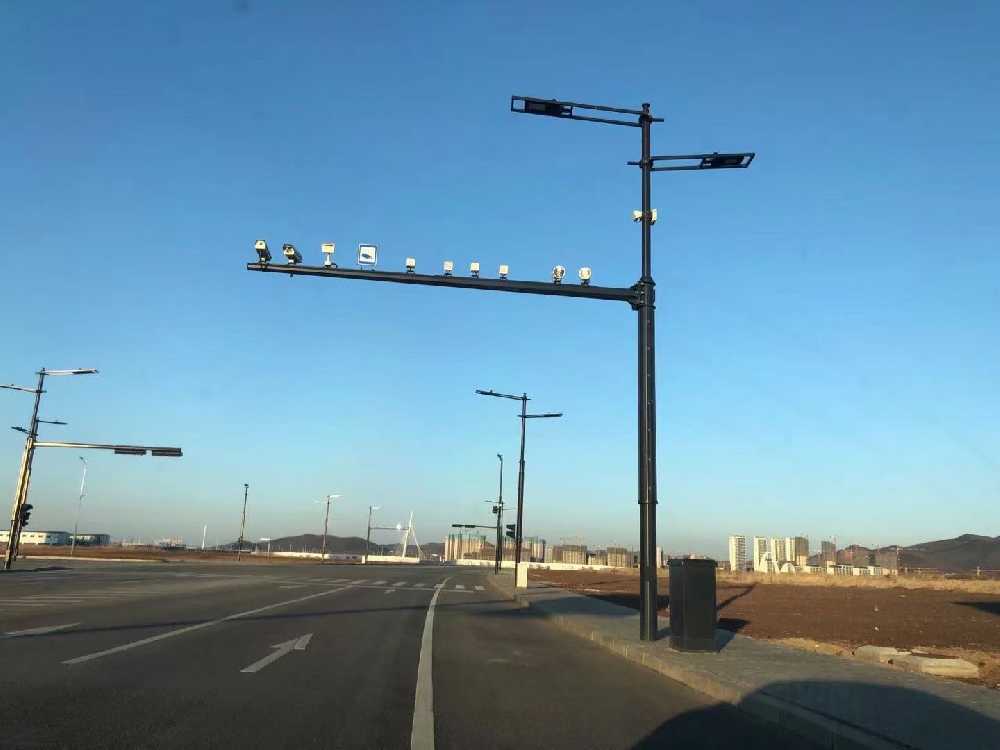 宁波市黑龙江佳木斯综合路灯杆项目